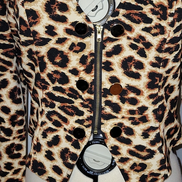 Leopard Blazer Jacket - Picture 2 of 3